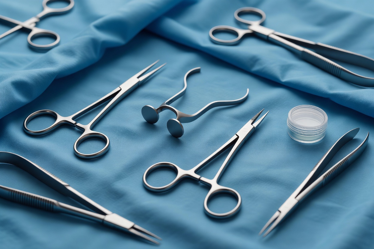Surgical Instruments Flat-Lay